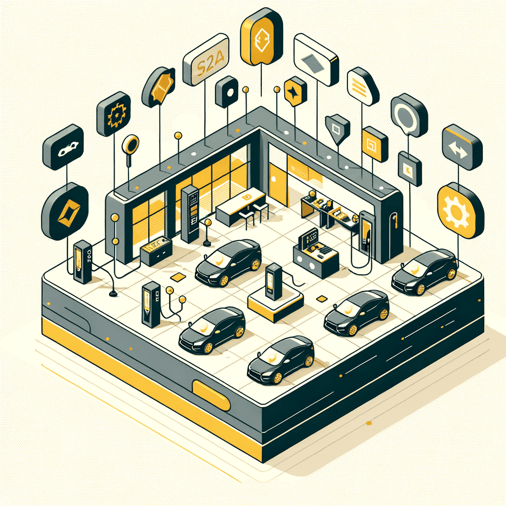 Automotive | Launchmind programmatic SEO illustration