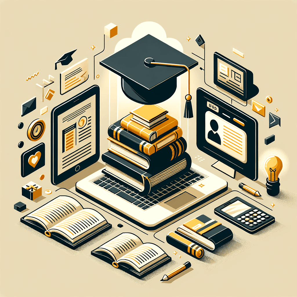 Education — Launchmind programmatic SEO illustration