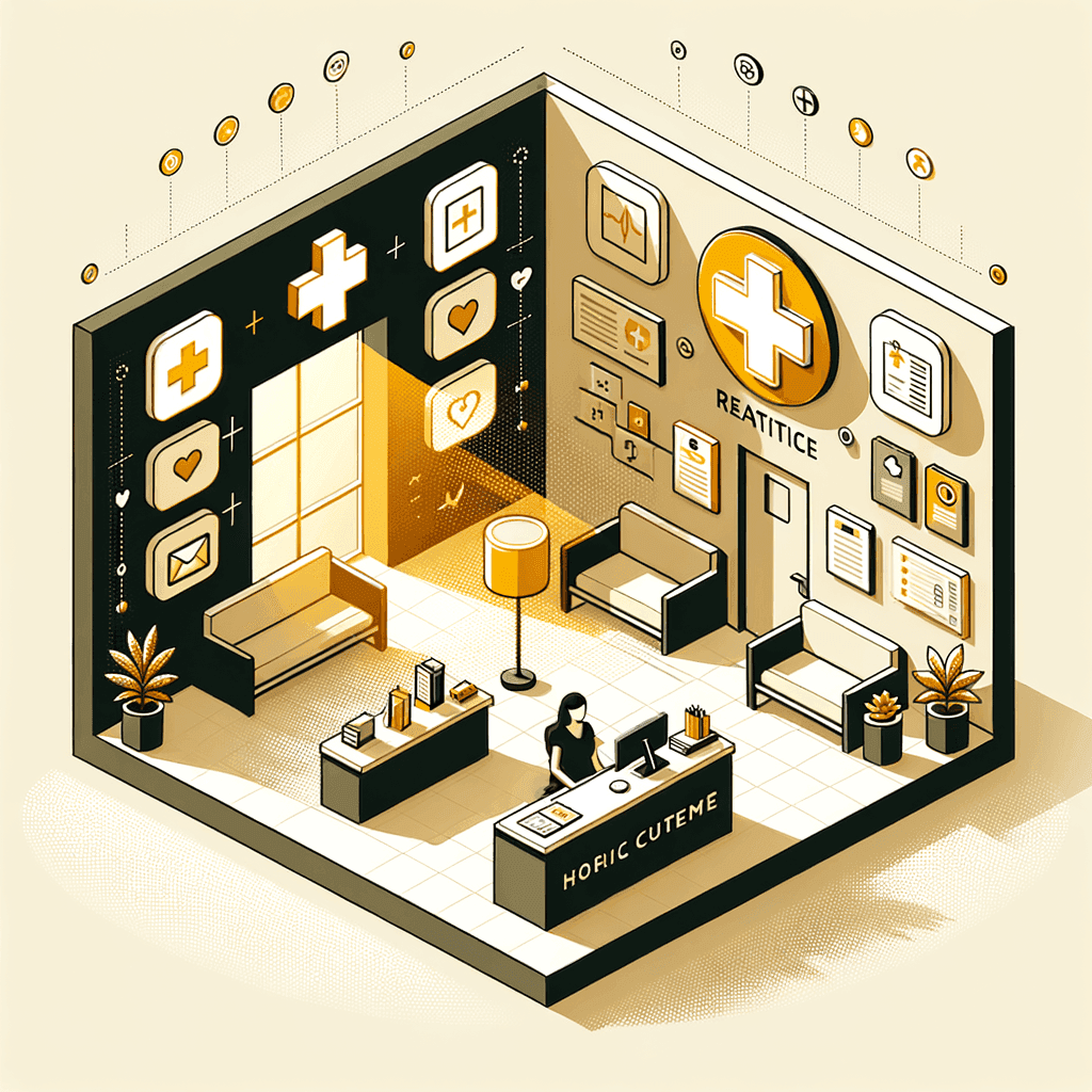 Healthcare | Launchmind programmatic SEO illustration