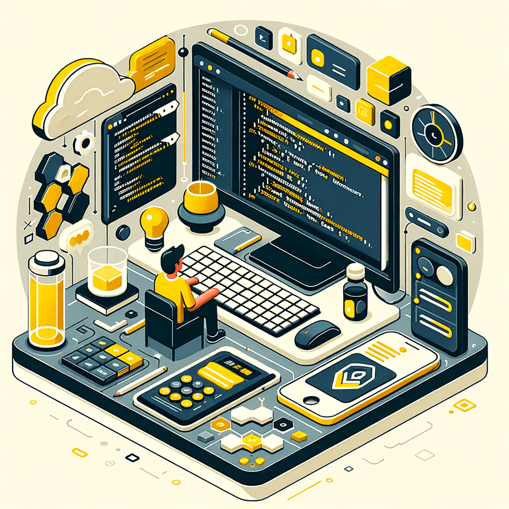 Laravel | Launchmind programmatic SEO illustration
